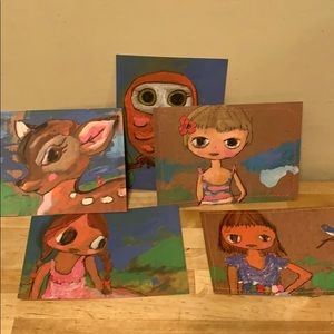 Rare set of Free People postcards